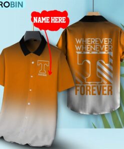 Wherever Whenever Tennessee Volunteers Forever Hawaiian Shirt