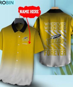 Wherever Whenever Toledo Rockets Forever Hawaiian Shirt