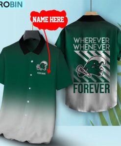 Wherever Whenever Tulane Green Wave Forever Hawaiian Shirt