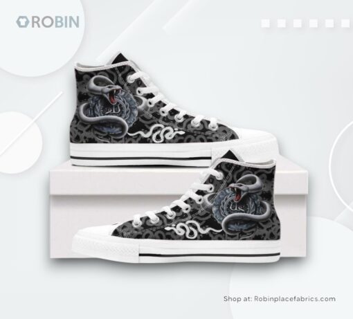 Whitesnake Limited Edition Converse Canvas Shoes
