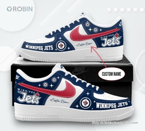 Winnipeg Jets Special Edition Nike Air Force 1 Sneaker