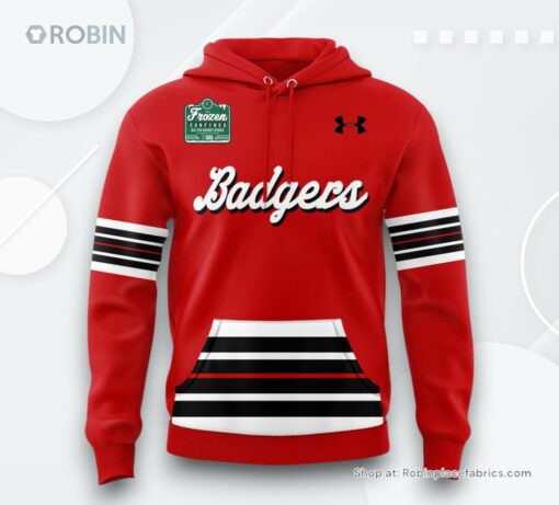 Wisconsin Badgers Frozen Confines Wisconsin 2025 Hoodie