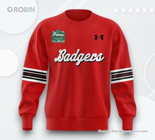 Wisconsin Badgers Frozen Confines Wisconsin Sweatshirt, Sweater
