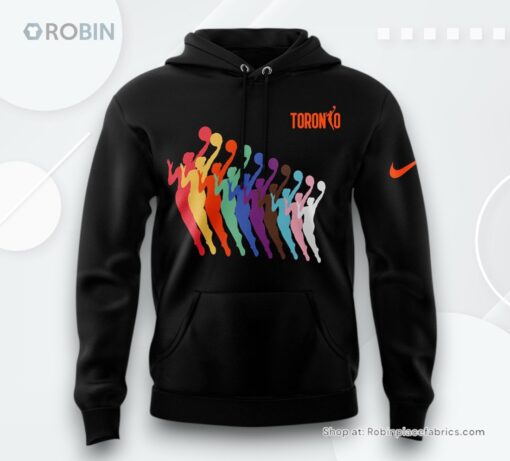 WNBA Toronto New 2025 Black Hoodie