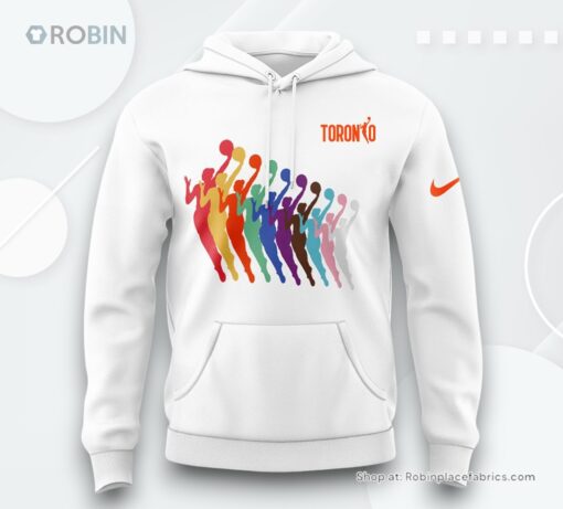 WNBA Toronto New 2025 White Hoodie