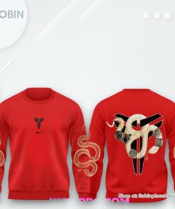 Year of the Mamba Nike Kobe Red Sweatshirt, Sweater