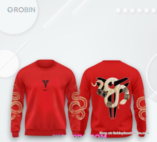 Year of the Mamba Nike Kobe Red Sweatshirt, Sweater