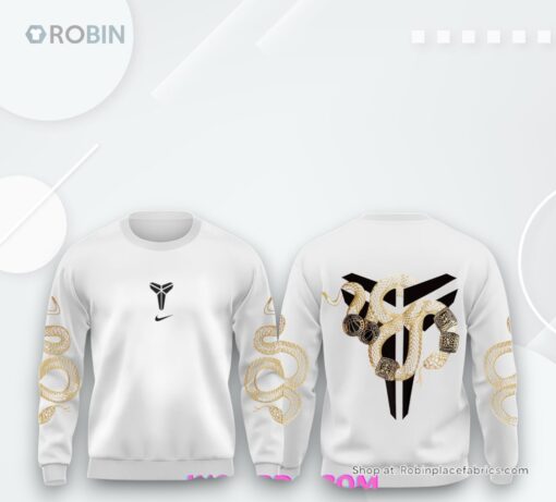 Year of the Mamba Nike Kobe White Sweatshirt, Sweater