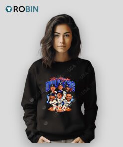 2025 Big Head Dodgers Cartoon Shirt 2025 Big Head Dodgers Cartoon Shirt