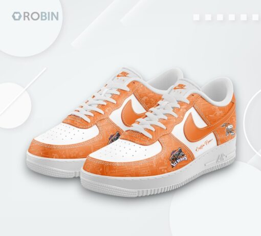 75th Anniversary Ice Bears Peanuts Air Force 1 Shoes   Limited Edition Design
