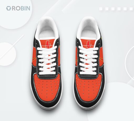ACDC Hell Bell Graphic Air Force 1 Shoes   Stylish Rock Fan Sneakers