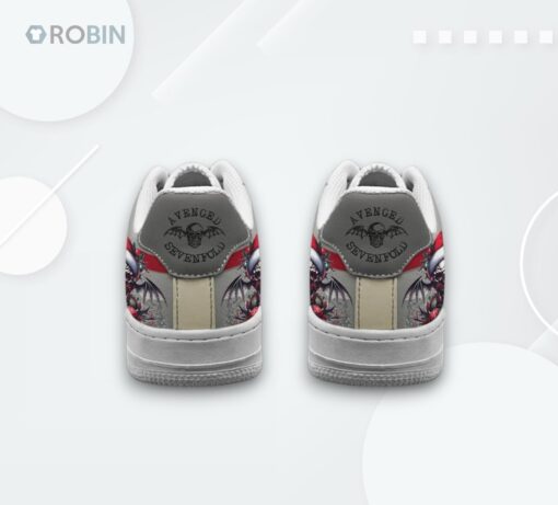 Avenged Sevenfold Merry Christmas Air Force 1 Shoes   Festive Design