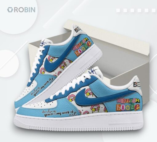 Air Force 1 Shoes   Benson Boone ‘You Are My Work of Art’ Design