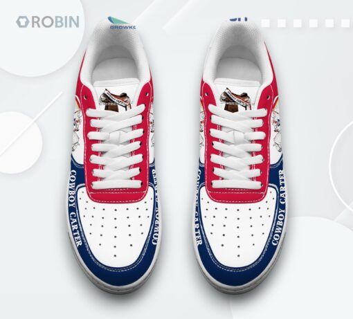 Air Force 1 Shoes   Beyoncé Cowboy Carter ‘If That Ain’t Country, Tell Me What Is’ Design