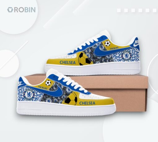 Air Force 1 Shoes   Chelsea EPL The Blues Design