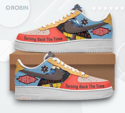 Air Force 1 Shoes   Foreigner ‘Turning Back The Time’ Graphic Design