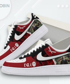 Air Force 1 Shoes   Jason Voorhees Friday the 13th Graphic Design Air Force 1 Shoes   Jason Voorhees Friday the 13th Graphic Design