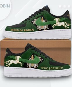 Air Force 1 Shoes   Lord of the Rings Rohan & Ruin Graphic Design Air Force 1 Shoes   Lord of the Rings Rohan & Ruin Graphic Design