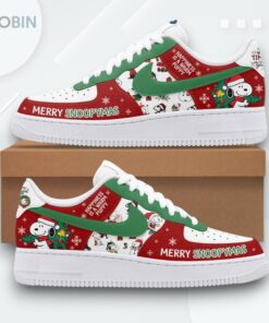 Air Force 1 Shoes   Snoopy Christmas Design Happiness Is A Warm Puppy Air Force 1 Shoes   Snoopy Christmas Design Happiness Is A Warm Puppy