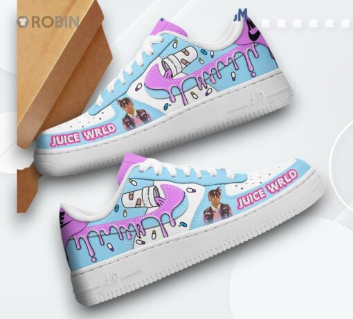 Air Force 1 Shoes with Juice WRLD ‘All Girls Are The Same’ Design