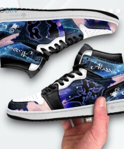 Aladdin Jasmine Jordan 1 High – Custom Silhouette Sneakers