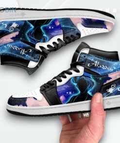 Aladdin Jordan 1 High – Genie Silhouette Custom Sneakers Aladdin Jordan 1 High – Genie Silhouette Custom Sneakers