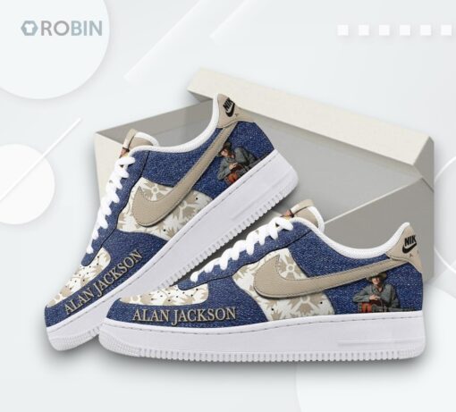 Alan Jackson Southern Man Air Force 1 Shoes   Stylish Design for Fans