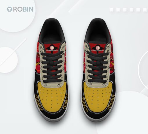 Alastor Smile My Dear Design Air Force 1 Shoes   Hazbin Hotel Merchandise