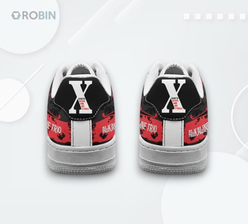 Alkaline Trio ‘Calling All Skeletons’ Air Force 1 Sneakers – Limited Edition Design