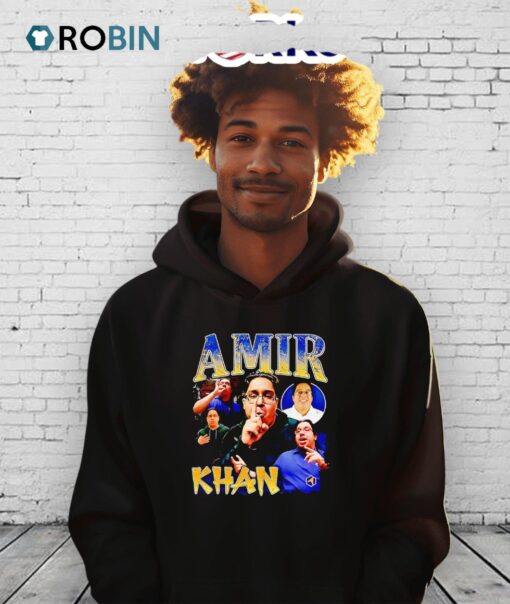 Amir Khan Retro Graphic Shirt