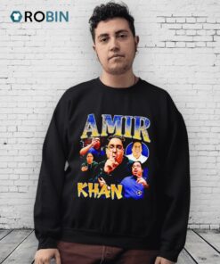 Amir Khan Retro Graphic Shirt