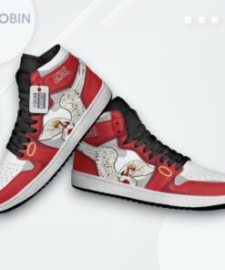 Angel Jordan 1 High X Men Custom Sneakers Angel Jordan 1 High X Men Custom Sneakers