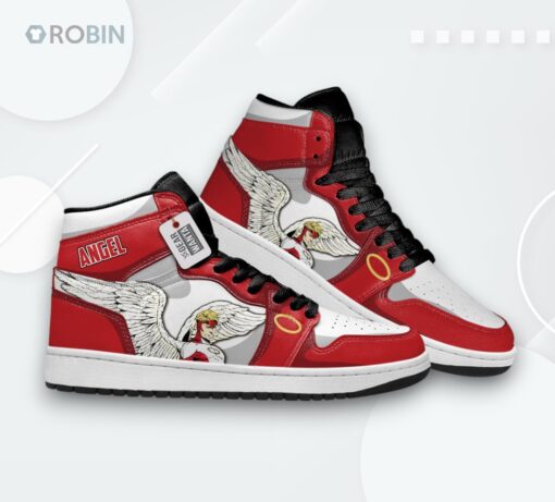 Angel Jordan 1 High X Men Custom Sneakers