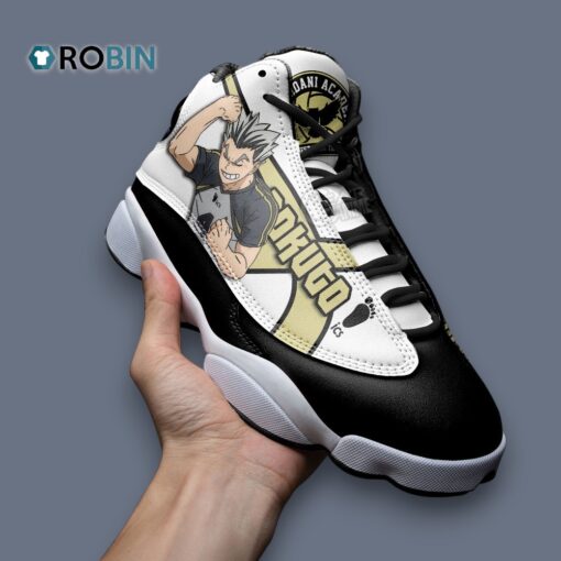Anime Inspired Kotaro Bokuto Jordan 13 Sneakers – Unique Design for Fans