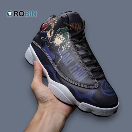 Anime Maki Zenin Graphic Jordan 13 Sneakers – Stylish & Unique Design