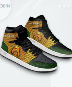 Aquaman Jordan 1 High – Superhero Custom Sneakers Aquaman Jordan 1 High – Superhero Custom Sneakers