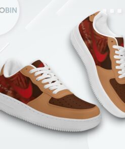 Ariana Grande Eternal Sunshine Air Force 1 Sneakers   Stylish Printed Design