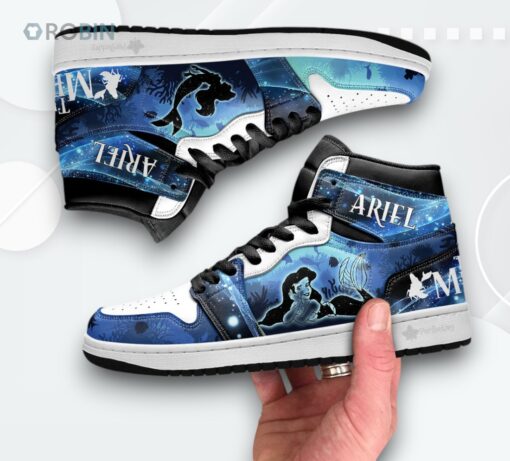 Ariel Silhouette Jordan 1 High – Custom Sneakers