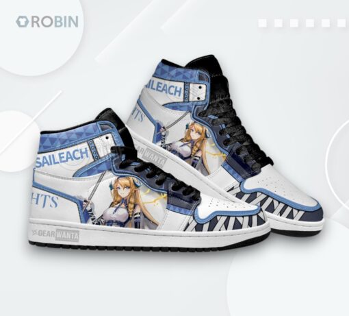 Arknights Saileach Jordan 1 High – Custom Gamer Sneakers