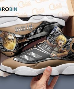 Armin Arlert Shingeki no Kyojin Jordan 13 Sneakers – Anime Inspired Design