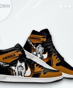 Ashoka Star Wars Jordan 1 High – Custom Fan Sneakers