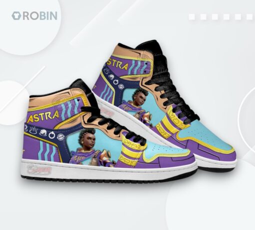 Astra Valorant Jordan 1 High – Custom Sneakers for Fans
