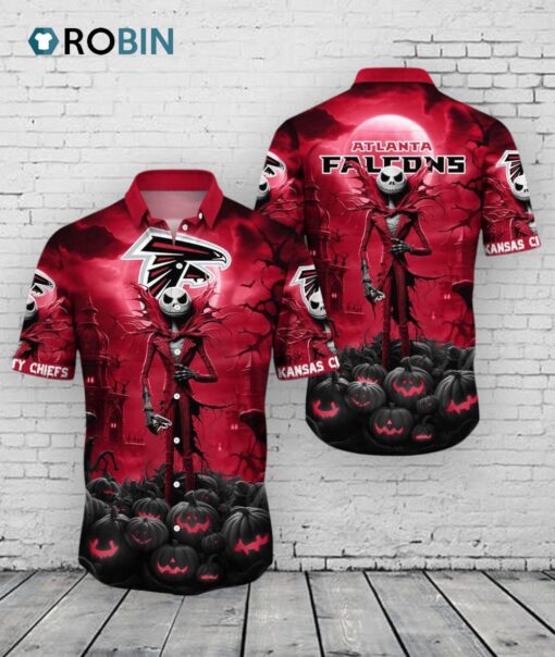 Atlanta Falcons Halloween Hawaiian Shirt –  Jack Print