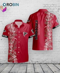 Atlanta Falcons Hawaiian Shirt –  Turtle Seaweed Print