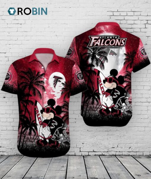 Atlanta Falcons Mickey Mouse Hawaiian Shirt –  Disney Summer NFL