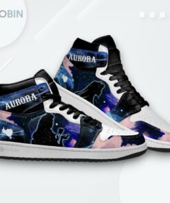 Aurora Silhouette Jordan 1 High – Custom Sneakers Aurora Silhouette Jordan 1 High – Custom Sneakers