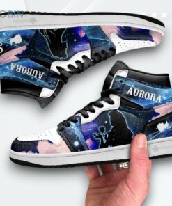 Aurora Silhouette Jordan 1 High – Custom Sneakers