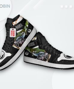 Baby Yoda Star Wars Jordan 1 High – Custom Sneakers Baby Yoda Star Wars Jordan 1 High – Custom Sneakers