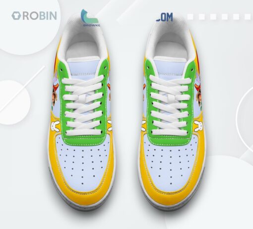 Bad Bunny Easter Egg Hunter Air Force 1 Shoes   Limited Edition Design