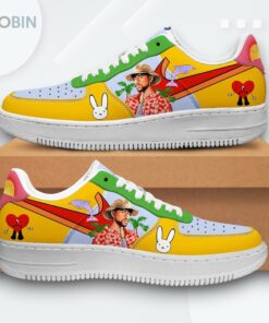 Bad Bunny Easter Egg Hunter Air Force 1 Shoes   Limited Edition Design